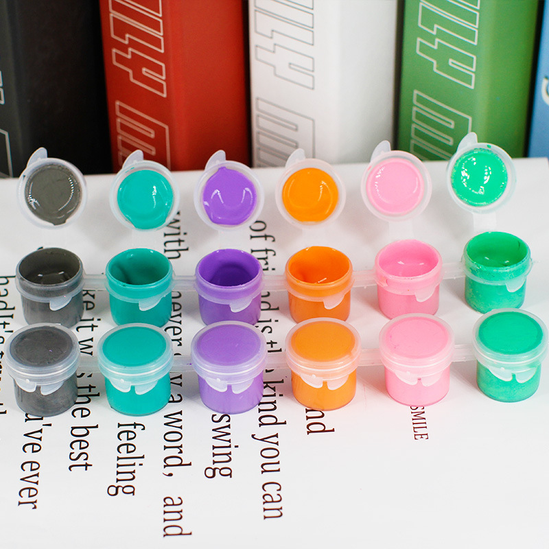 3 ml 5 ml 6 Conjoined 8 conjoined acrylic pigment Children DIY painted graffiti art pigment 3 ml 5 ml 6 Conjoined 8 conjoined acrylic pigment Children DIY painted graffiti art pigment