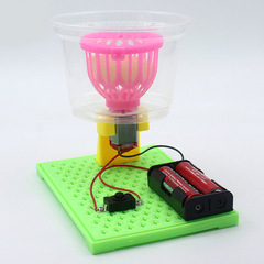 Children's fun science experiments, homemade spin dryer, dehydrator, small technology production, diy scientific experimenter
