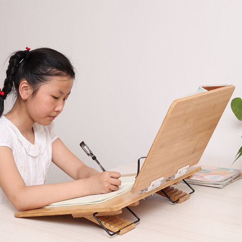 Double-layer writing board reading stand for children, book clips for notes, adult reading stand, reading stand for students and teachers, book stand