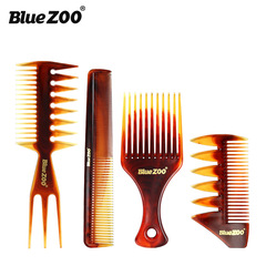 New BlueZOO 4-Piece Set Men's Retro Oil Hair Style Big Backcomb Mohawk Shampoo Set