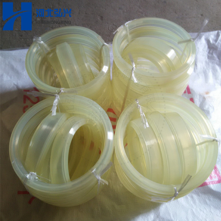砼泵配件DN125A/B型胶圈 白色聚氨酯密封圈