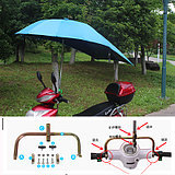 Vinilo nuevo coche eléctrico paraguas sombrilla toldo anti-DDoS anti-UV plegable cobertizo al por mayor