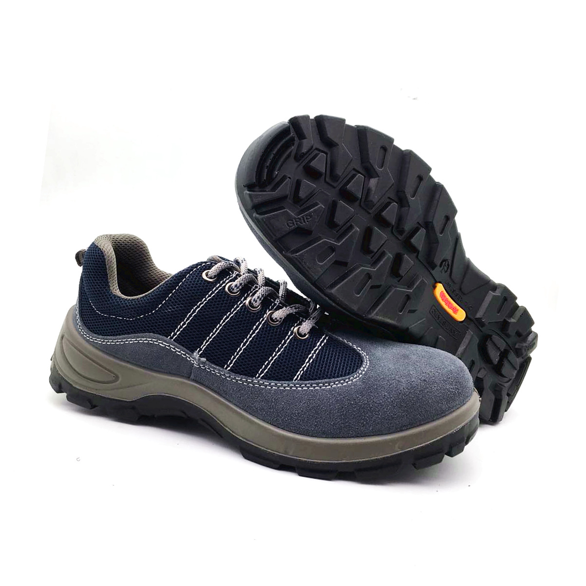 现货供应2825透气防静电防护鞋男夏季聚氨酯劳保鞋防砸防刺安全鞋