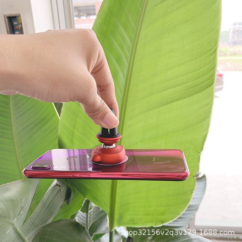 Fabricante personalizado soporte de parche de teléfono móvil magnético hoja magnética multicolor opcional redondo autoadhesivo parche magnético