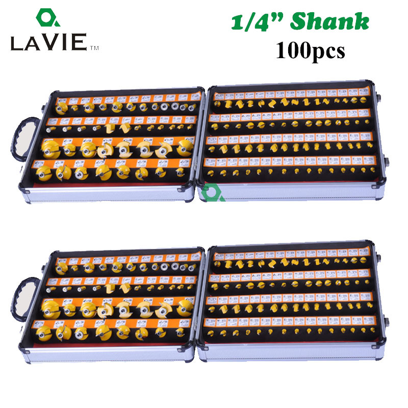 1/4 vástago 100 piezas traje carpintería fresadora máquina de grabado máquina de corte de fresado de baquelita cortador de cabeza cortador de corte cuchillo de flores