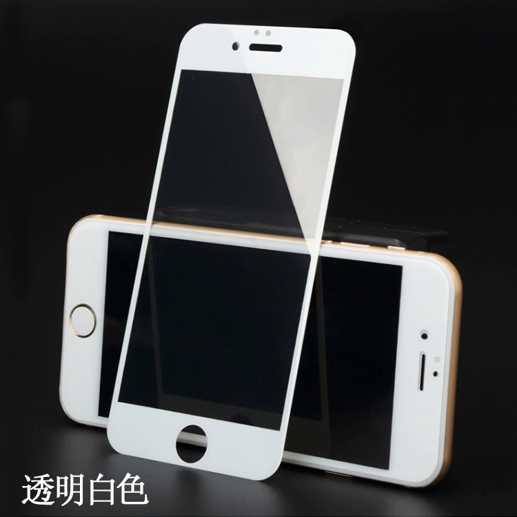 Насадка защитного стекла из tempered glass (Apple) совместима с серией iPhone 6–17, твёрдая прозрачная, nude пленка