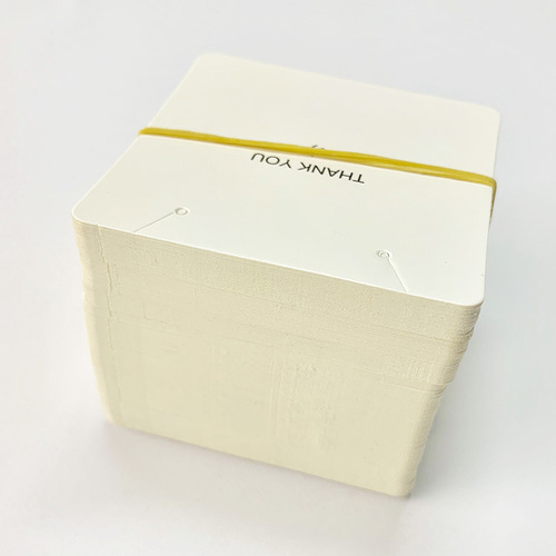 Paper Card Small Decorative Cards White Card Paper Printed Earring Necklace Packaging Display Cards Can Be Shipped 