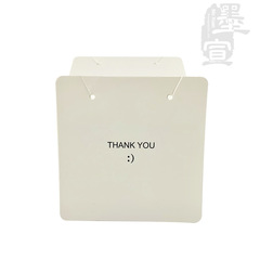 Paper Card Small Decorative Cards White Card Paper Printed Earring Necklace Packaging Display Cards Can Be Shipped 