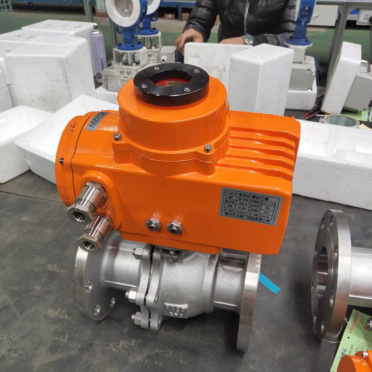 KST-20 KST-10精小型防爆电动球阀 体积小重量轻 球阀