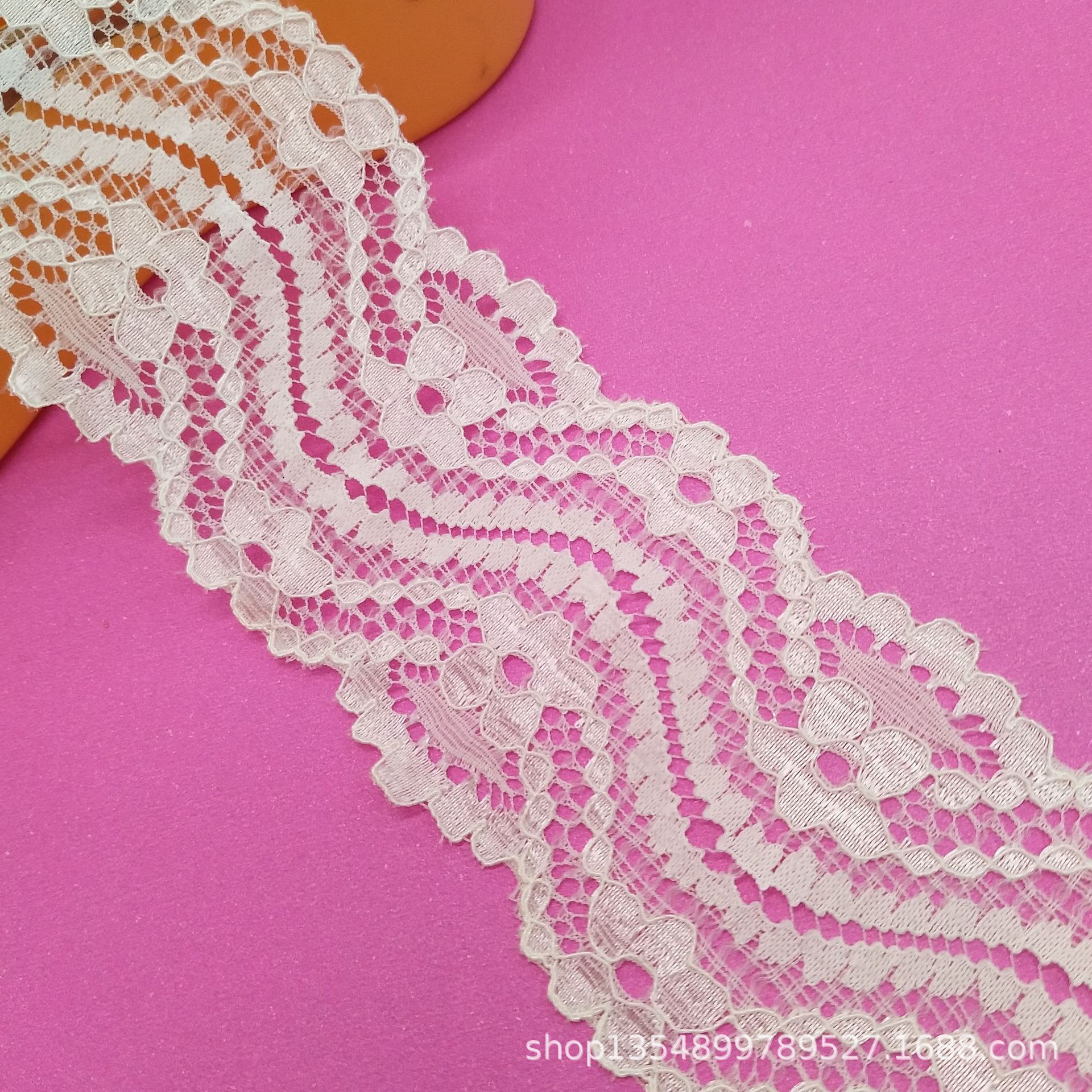厂家直销现货批发5.5cm弹力蕾丝花边各种情趣内衣花边辅料