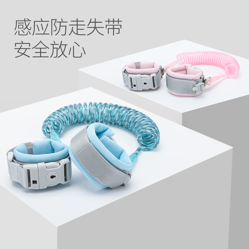 Cuerda anti-perdida para niños Correa anti-perdida cuerda de tracción bebé niños pulsera de seguridad anti-perdida modelo clave venta directa de fábrica