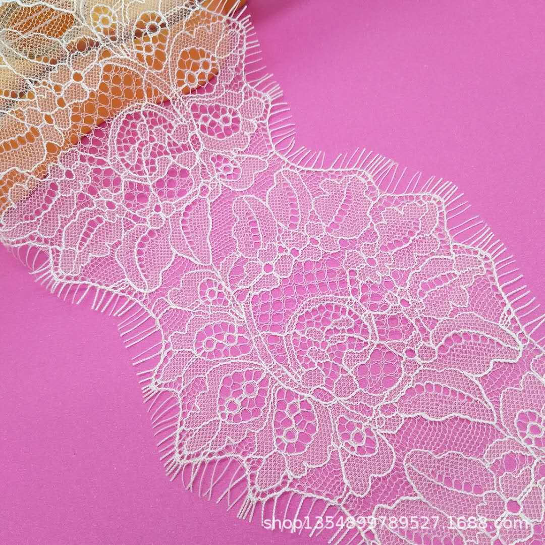 厂家现货批发13cm热销款眼睫毛蕾丝花边各种女装花边量大优惠