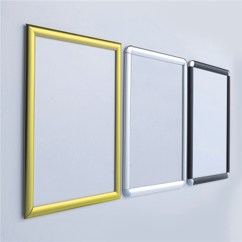 A1A2A3A4前开启式铝合金电梯广告框相框海报框架商务