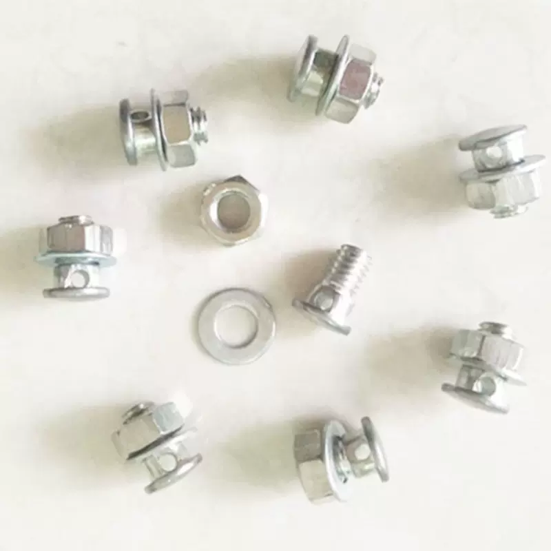 自行车闸豆线闸豆28闸豆山地车配件刹车线闸线紧固螺丝 拉线固定