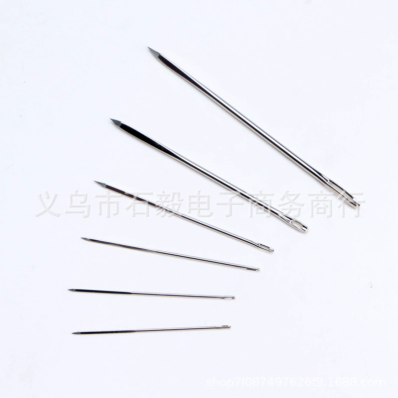 Triangular leather needle hand sewing leather leather triangle sewing needle diamond leather carving handmade needle sewing jacket needle