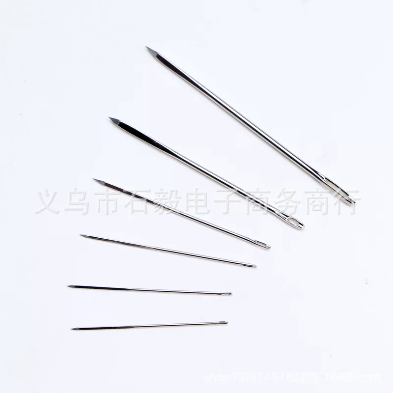 Triangular leather needle hand sewing leather leather triangle sewing needle diamond leather carving handmade needle sewing jacket needle