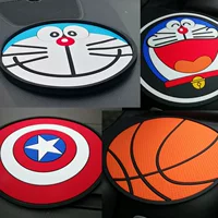 Теплоизоляционная накладка NBA баскетбольная накладка серии Hero центральная консоль декоративная накладка аксессуары для салона автомобиля круглая Нескользящая накладка