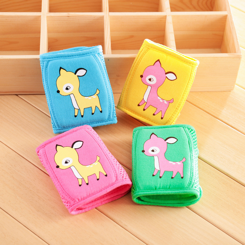 Bebé rótula gota-resistente verano fino niños niño verano aprendizaje caminar niño bebé gateando rodilla cubierta