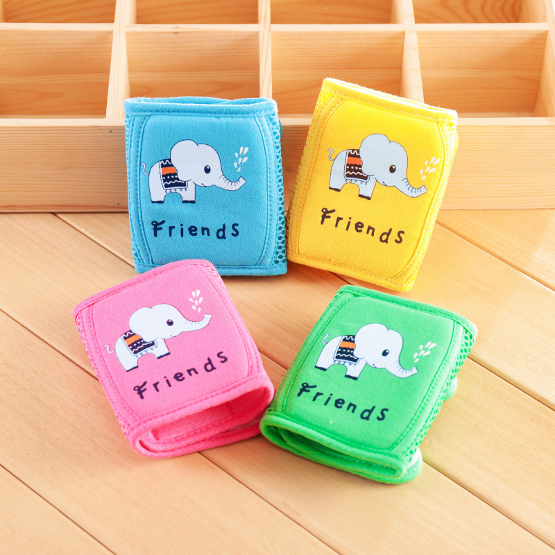 Bebé rótula gota-resistente verano fino niños niño verano aprendizaje caminar niño bebé gateando rodilla cubierta