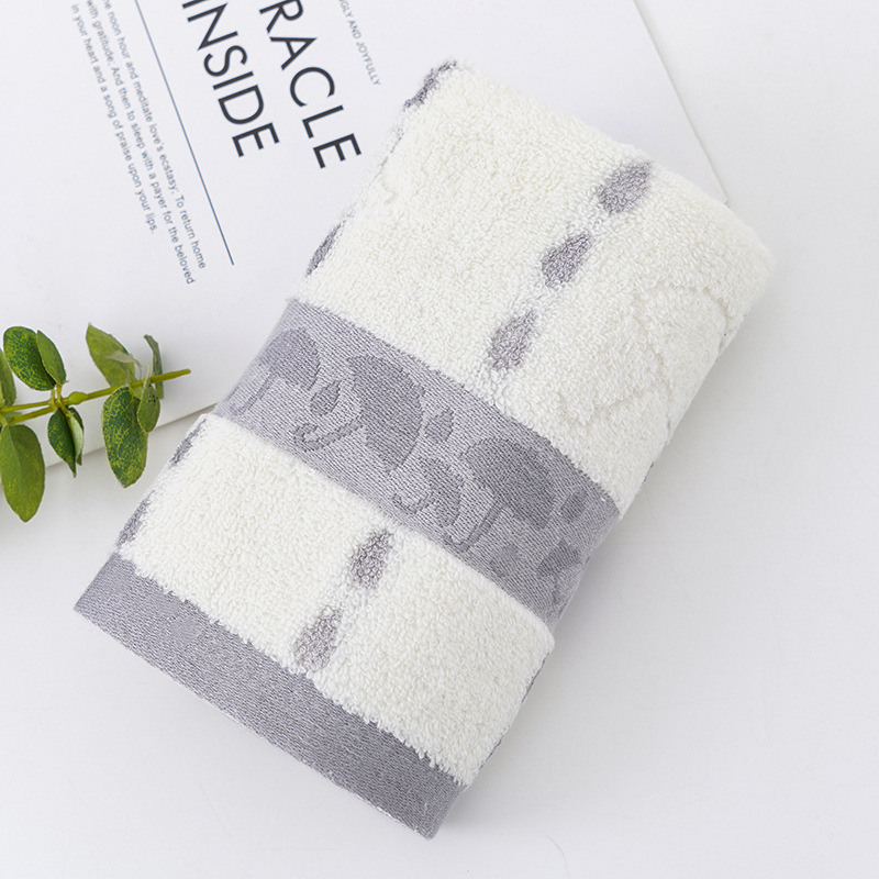 작은우산 면타월[그레이]