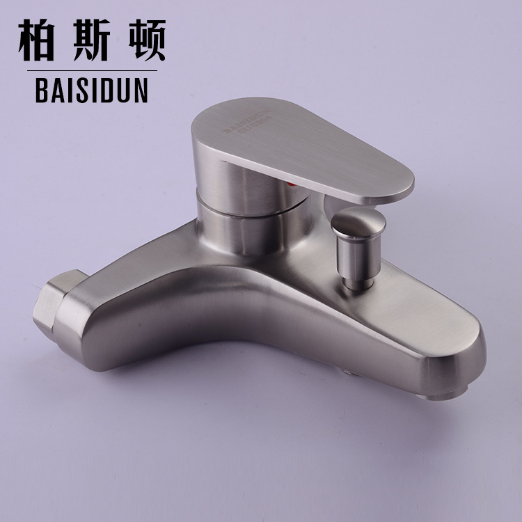 Manufacturer 304 Stainless Steel Triple Shower Hot and Cold Faucet Shower Faucet Bathtub Faucet Durable