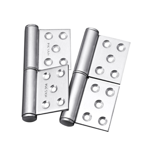 Stainless steel flag hinge aluminum alloy door removable loose leaf bathroom door fire door flag hinge