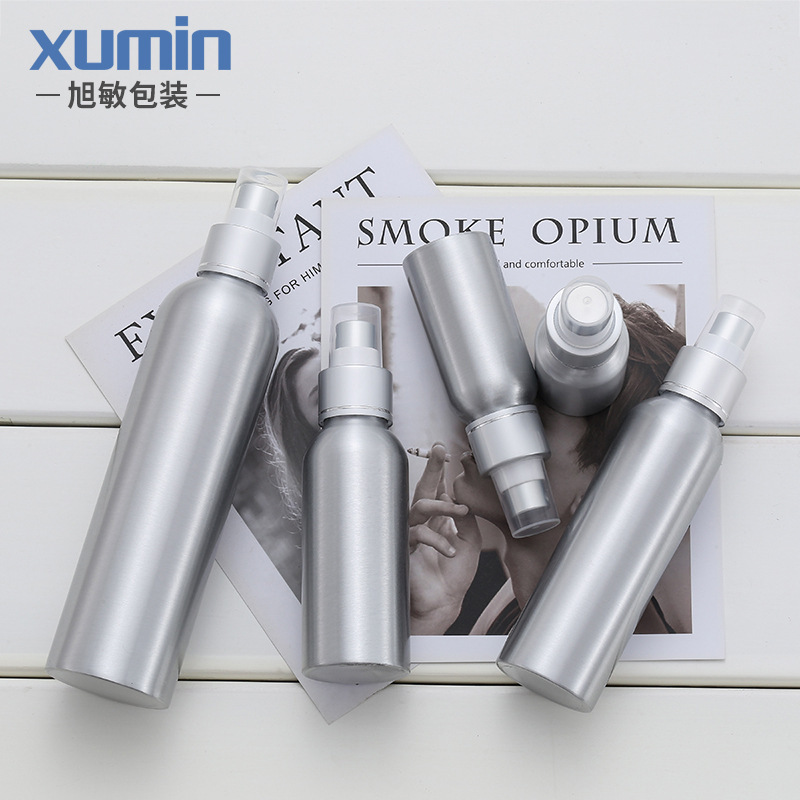 30-50ml Spray Bottle 100-120ml Toner Spray Bottle Alcohol Spray Bottle Cosmetic Aluminum Bottle Xumin