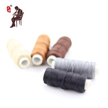 彩色涤纶diy手工服饰小卷手缝圆蜡线  0.8mm纺织辅料蜡绳线缝纫线