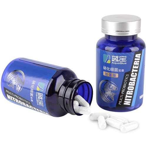 Nitrifying bacteria fish tank aquarium concentrated nitrifying bacteria dry powder capsules stabilize water quality aquarium chemicals purify water quality