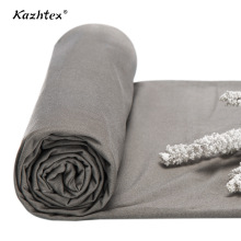 廠家新款現貨鍍銀纖維四面彈針織面料抗菌導電內衣電極布智能穿戴