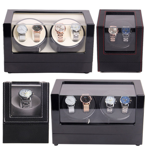 Painted watch mechanical watch shaker wooden watch box winder mechanical watch turner watch shaker