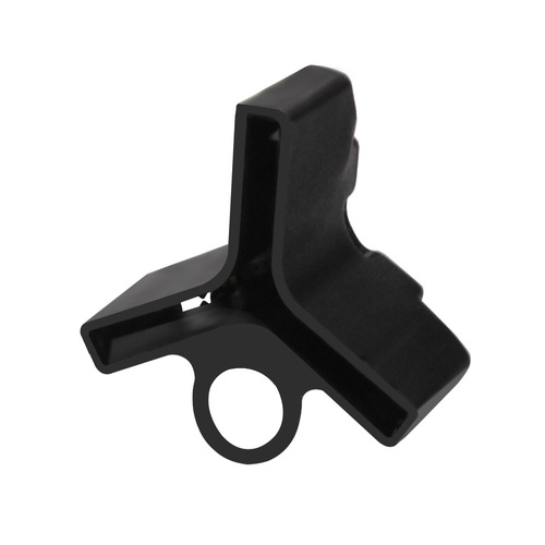 Weihe Black Three Hook Covers Fishhook Protective Cover Three Anchor Hook Covers 1#2#3#4#5# Hook Protector Accessories Wholesale