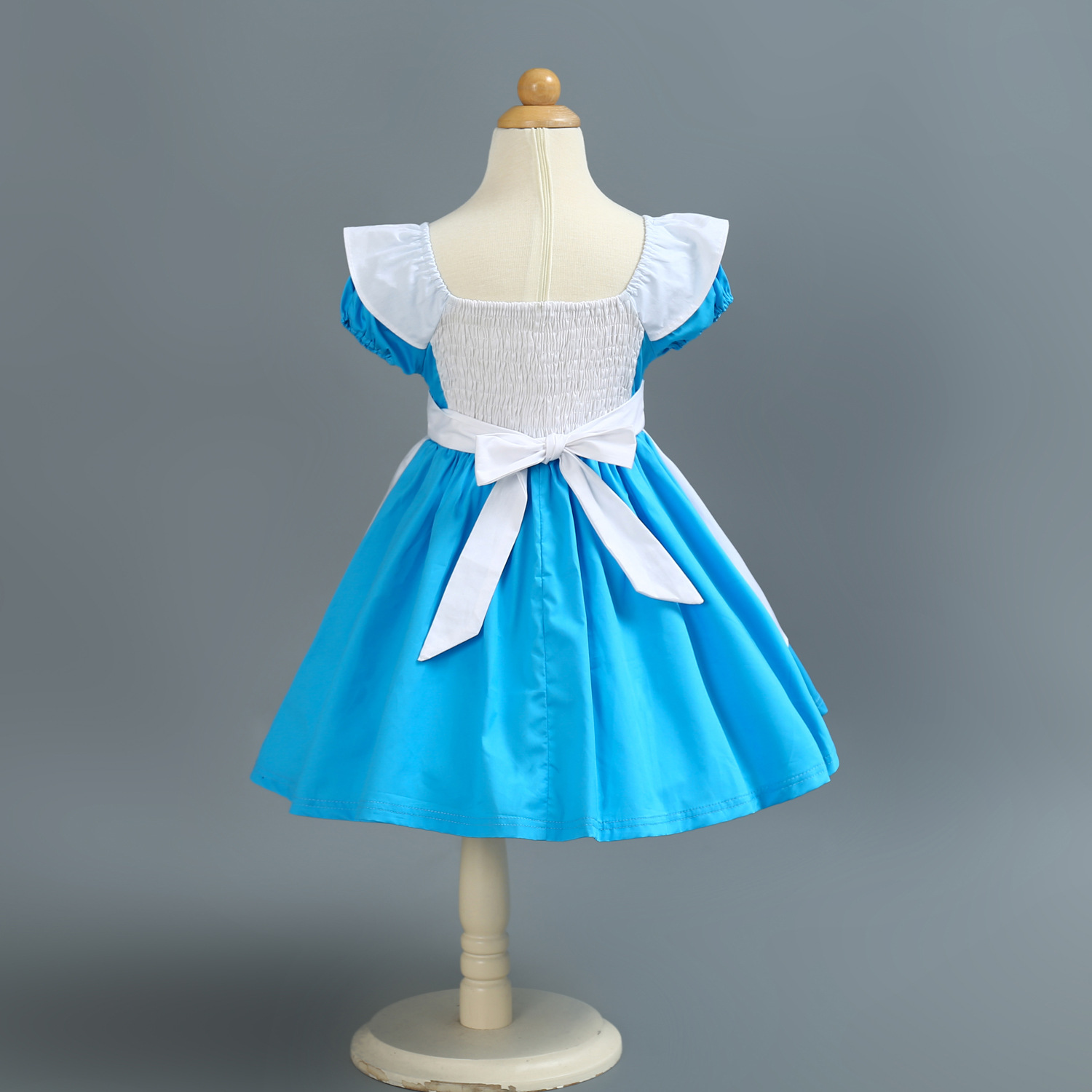 Falda infantil europea y americana ins transfronteriza exclusiva 2019 vestido de princesa para niñas falda de algodón de seda Aili cumpleaños falda de Halloween