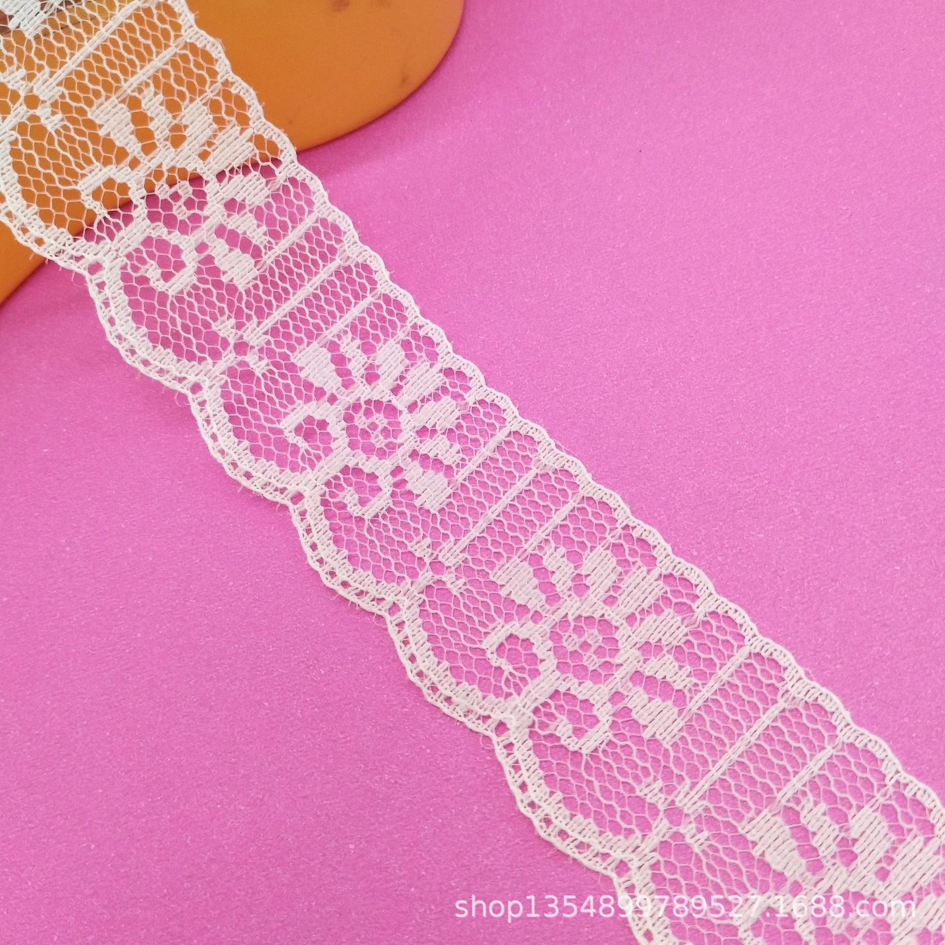 蕾丝花边工厂现货批发3cm无弹力玩具装饰 花边辅料 雨伞花边