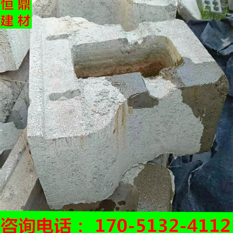 河道护坡砖390*350*200 自嵌式花盆挡土墙砌块河道景观自嵌挡土块