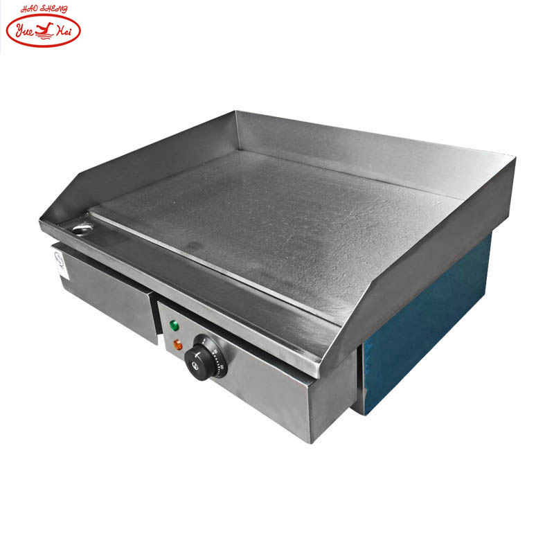 新粤海电平扒炉GH-818商用长方形手抓饼铁板鱿鱼机器 铁板烧设备