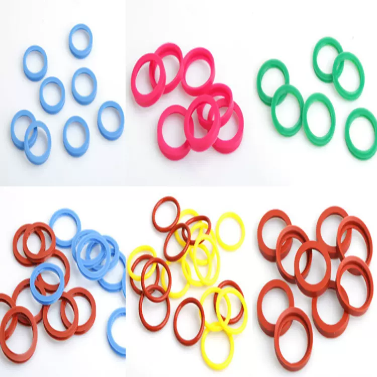 硅橡胶密封圈氟橡胶阻燃密封件背胶O型圈定制加工耐高温耐油