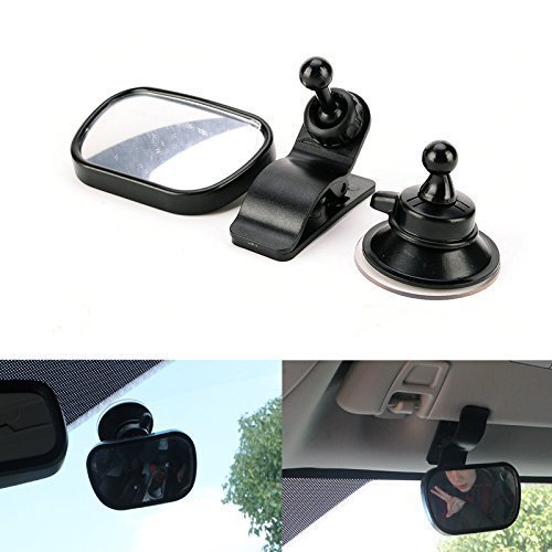 Car-mounted baby rearview mirror child observation mirror safety seat infant car rearview mirror auxiliary forward suction mirror