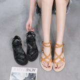 HM-7 Rome, универсальные повседневные студенческие сандалии с открытым носком для женщин, весна-лето 2026, новые туфли на платформе на толстой подошве, большой размер 41-4