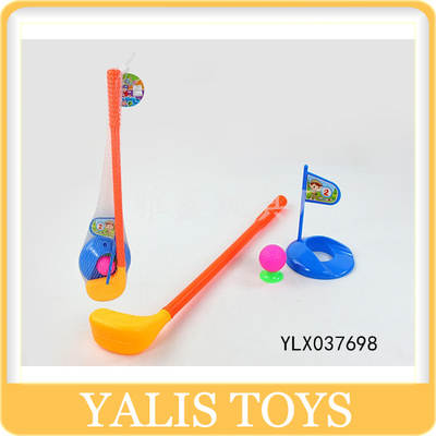 Wholesale kindergarten educational science and education Sports toys golf ball 52cm plastic toy Golf Club