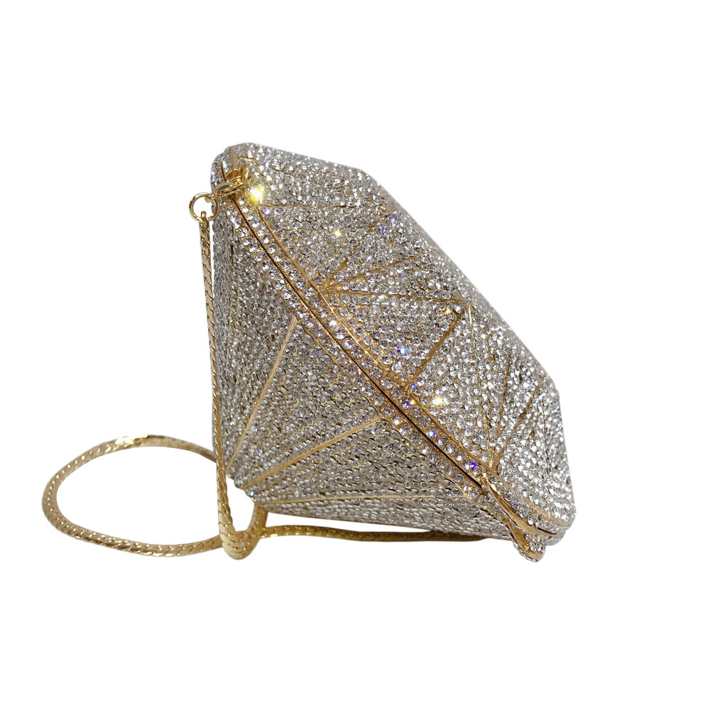 BL130 diamantes estereoscópicos bolsos de cristal de diamantes bolsos de banquete bolsos de mujer