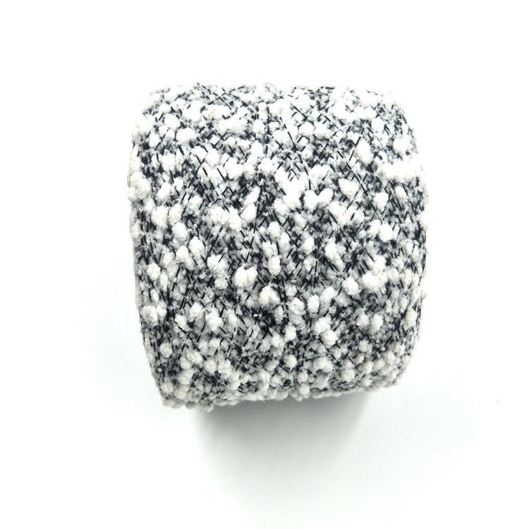 厂家供应纺织6支全涤菊花纱 毛衣帽子围巾线毯纱线花式纱