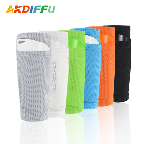 Leg guard insert type socks, shin guards, calf guards, socks, football protective gear, sweat-absorbent, breathable and with logo