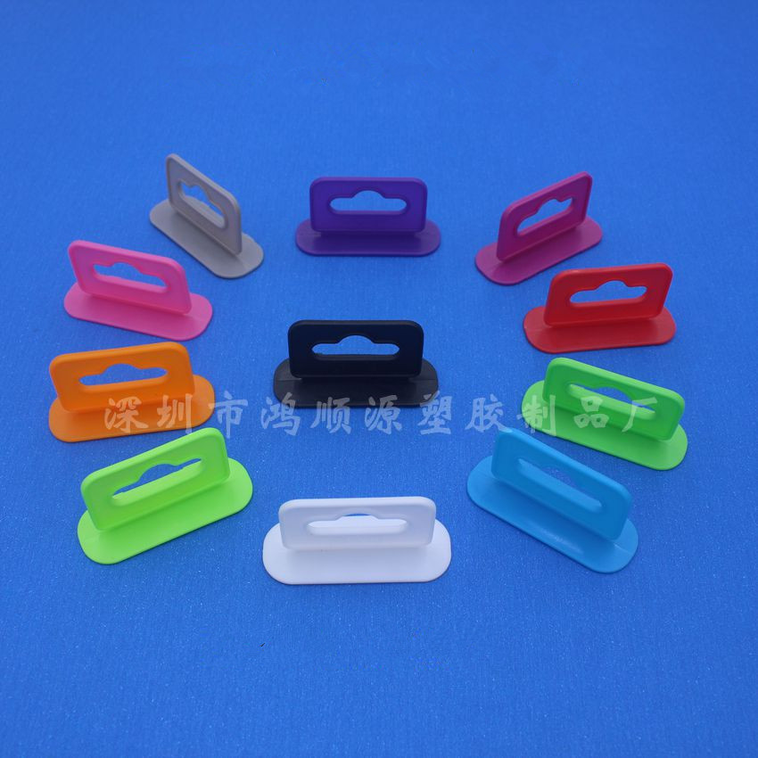 厂家批发 塑料飞机扣彩盒挂钩 数据线包装挂钩塑料立体飞机孔