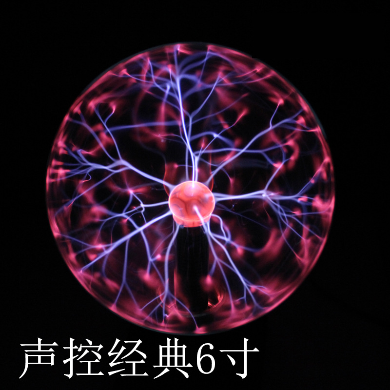 Control de voz directo de fábrica 34568 pulgadas mágica lámpara electrostática bola luz táctil inducción mágica bola relámpago resplandor bola