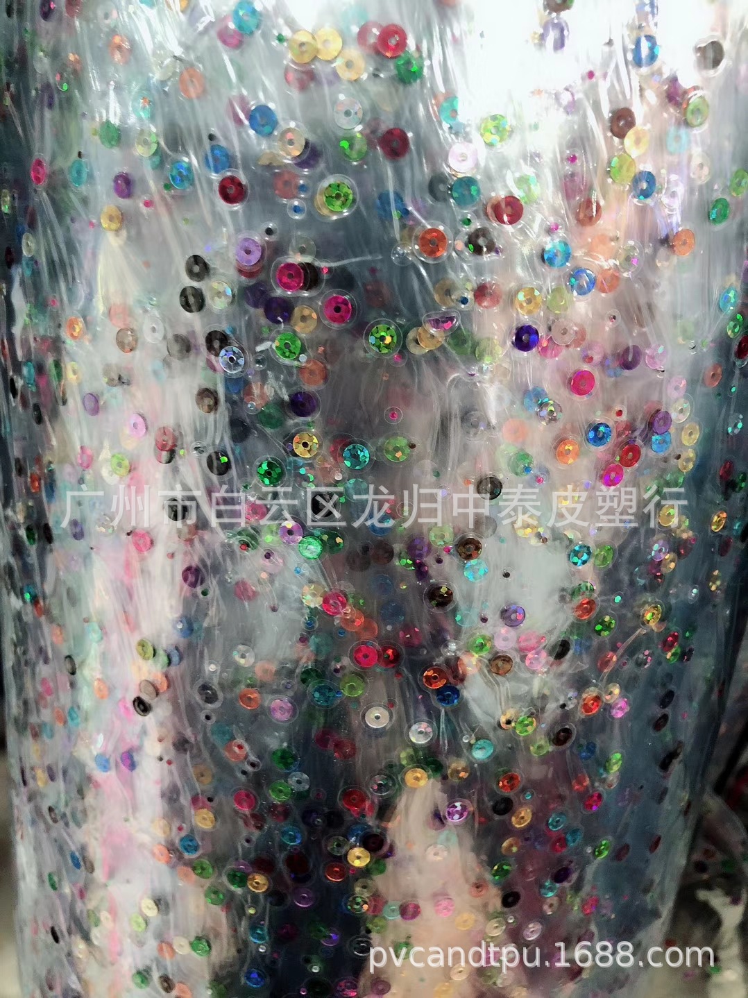 厂家直销 零珠片玉 pvc薄膜夹秀片  pvc薄膜珠片 现货供应