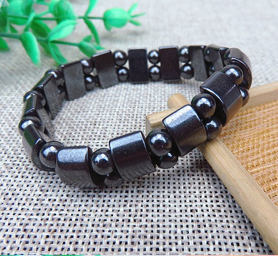 Magnetic bracelet natural stone