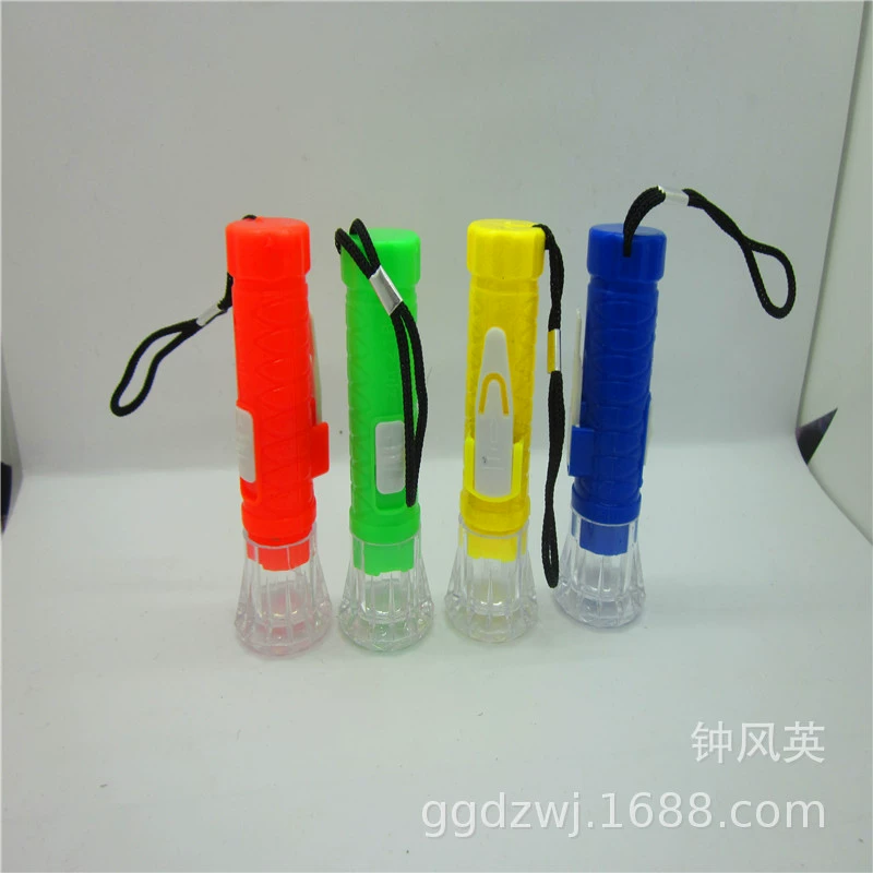 Фонарик прозрачный Налобный фонарик 218 светодиодный фонарик оптовый практический подарок один юань магазин детей световой играть