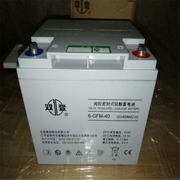 双登蓄电池6-GFM-38  阀控式密封免维护12V38Ah工业蓄电池批发