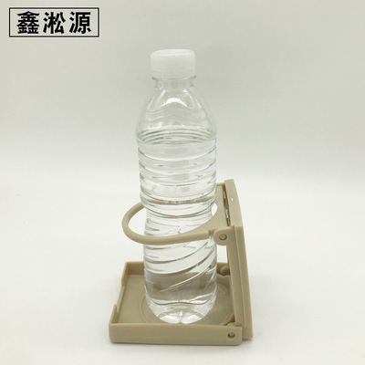 三轮车公交车卡车米色车载水杯架厂家批发三轮车四轮车塑料水壶架|ms